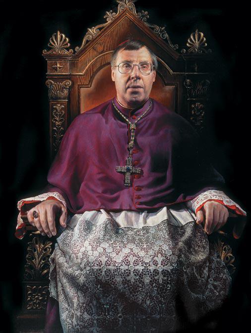 Bishop Head of the Catholic Church in Denmark 2005 130 x 100 cm - Thomas Kluge 